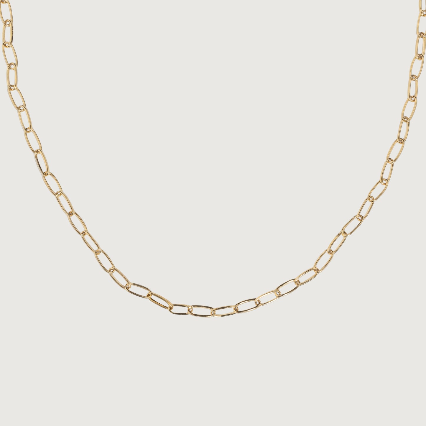 Small Link Golden Necklace