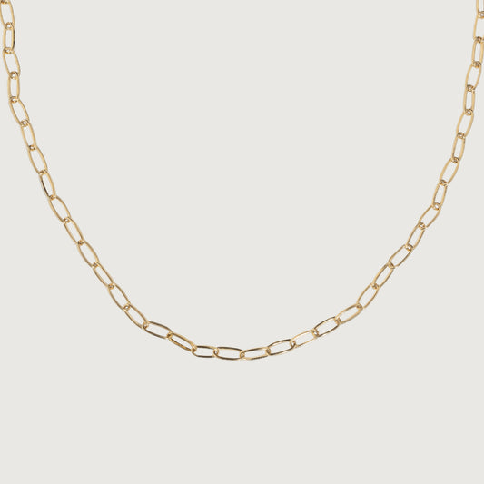 Small Link Golden Necklace
