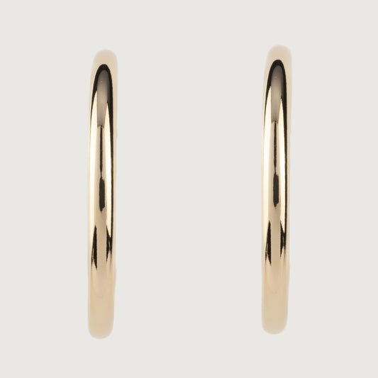 Classic Golden Hoop Earrings