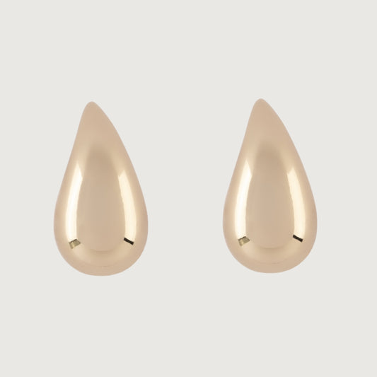 My Little Golden Raindrop Earrings - Medium