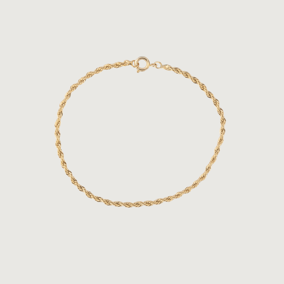 My Little Classic Golden Rope Chain Bracelet