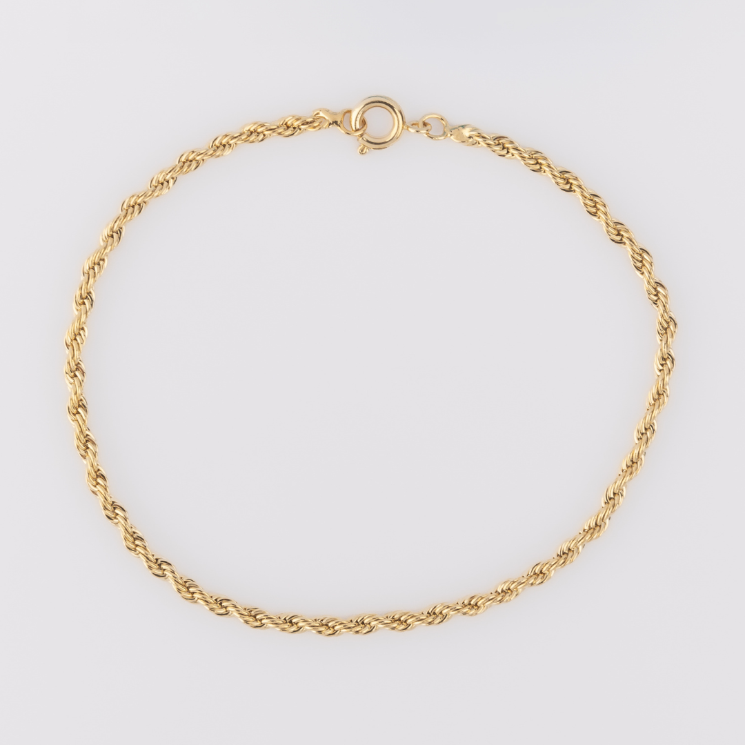 My Little Classic Golden Rope Chain Bracelet